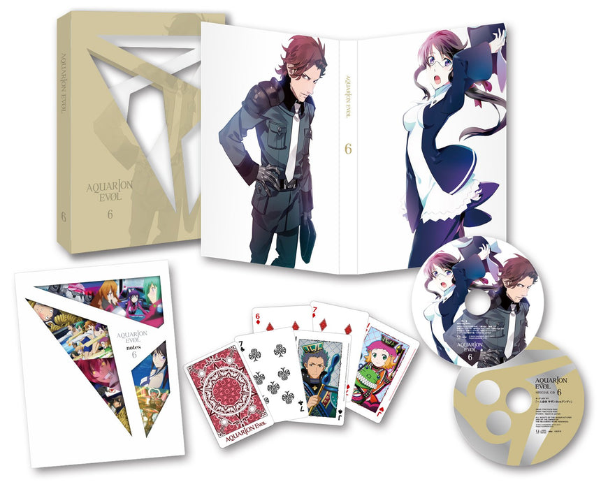 Masaharu Kawamori Aquarion EVOL Vol.6 [DVD] Standard Edition ZMBZ-7786 Anime NEW_1