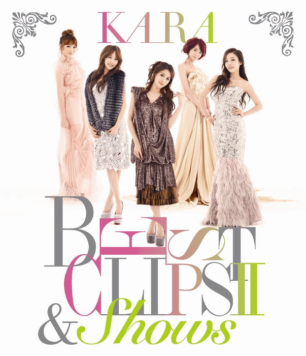 KARA BEST CLIPS II & SHOWS First limited edition [Blu-ray Disc] UMXK-9001 NEW_1