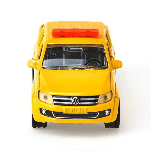 BorneLund SIKU ADAC Pickup Truck SK1469 Premium Diecast Miniature Car Yellow NEW_2