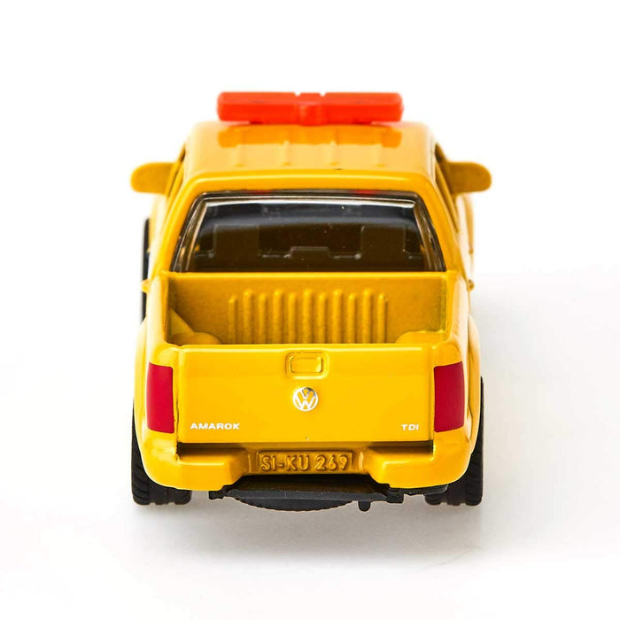 BorneLund SIKU ADAC Pickup Truck SK1469 Premium Diecast Miniature Car Yellow NEW_3
