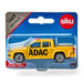 BorneLund SIKU ADAC Pickup Truck SK1469 Premium Diecast Miniature Car Yellow NEW_6