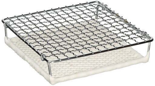 Marujyu-kanaami Ceramic grill net Small size 15cm 0703-001 Made in Japan NEW_1