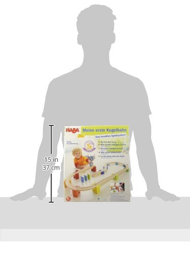 HABA My First Ball Track Large Starter Set 30 Piece Building System HA7042 NEW_3