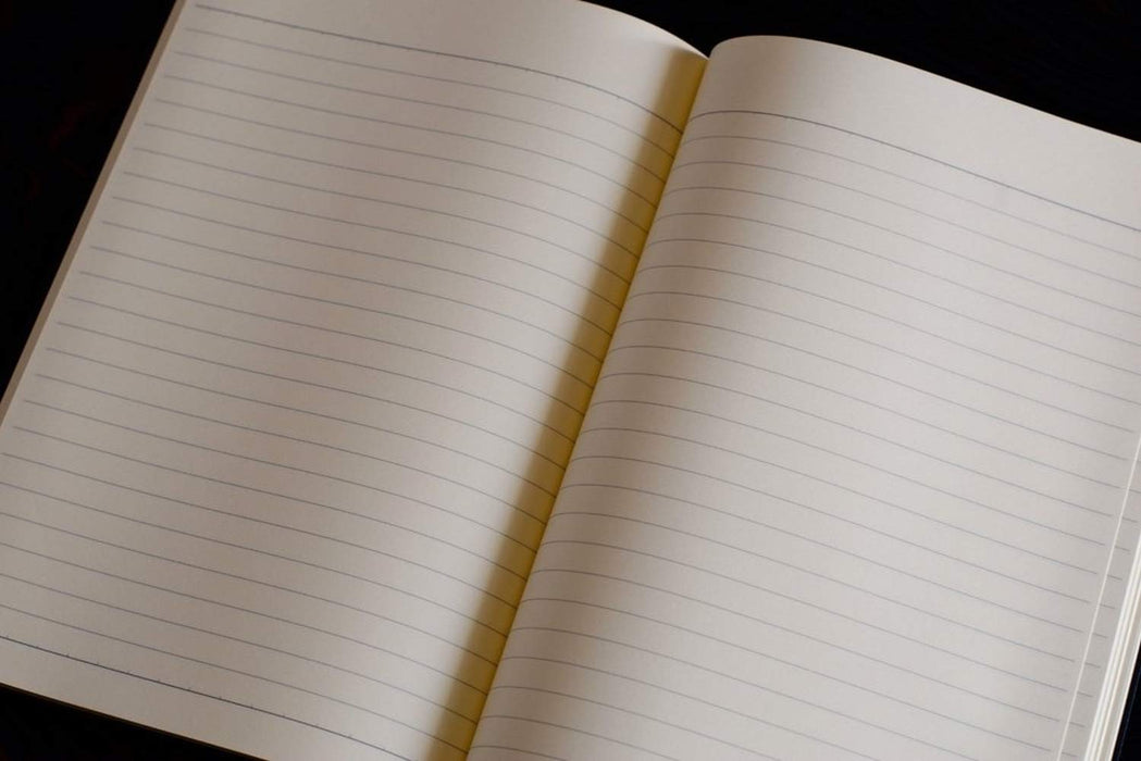 Masuya Notebook MONOKAKI Semi B5 9 mm Horizontal ruled line N1 Made in Japan NEW_4