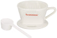bonmac Coffee dripper white 1-2 cup CD-1W #813003 W120xD100xH65mm Pottery NEW_1