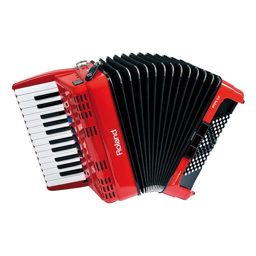 Roland FR-1X RD V-Accordion 26 Piano Key Built-in Amplifier and Speaker Red NEW_1