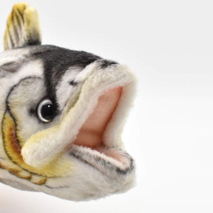 HANSA Seabass No.6052 Real Design Animal Plush Doll L35cm Unisex Kids Acrylic_4