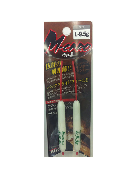 TICT M Carolyn Ver.2 L type 9.5g Backslide Fall Saltwater Fishing Made in Japan_1