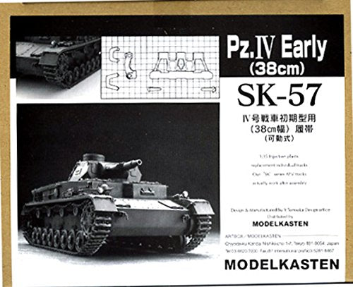 Model Casten 1/35 SK57IV Tank Early Type 38cm Width Tracks SK57 Model Parts NEW_2