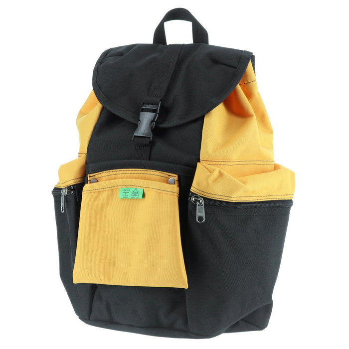 Yoshida Bag PORTER UNION RUCKSACK 782-08692 Black/Yellow W30xH42cm 15L Polyester_1