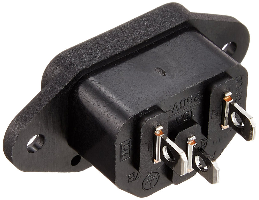 FURUTECH ADL audio grade IEC inlet rhodium plating processing INLET-R Black NEW_2
