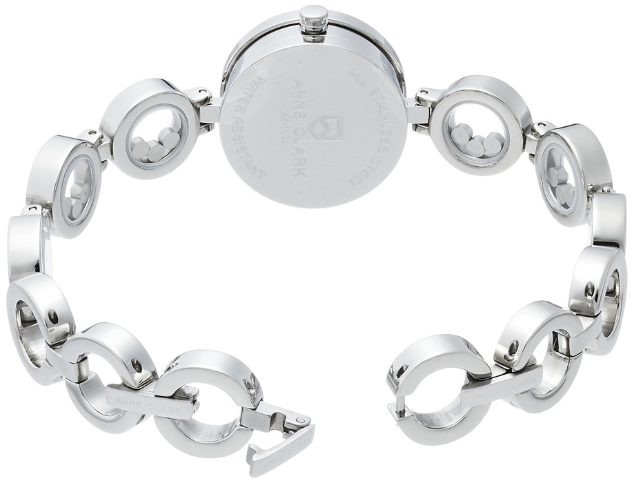 Anne Clark Wristwatch AT-1008-09 Women's Silver Stainless Steel Band, Case NEW_2