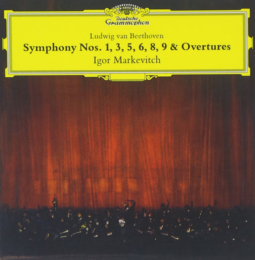 [CD] Beethoven Symphonies Overtures 4-disc Box Set Igor Markevitch PROC-1168 NEW_1