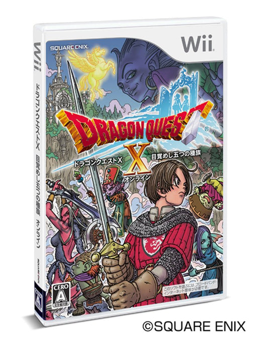Nintendo Wii Dragon Quest X: Rise of the Five Tribes Online RVLPS4MJ(JPN) NEW_1