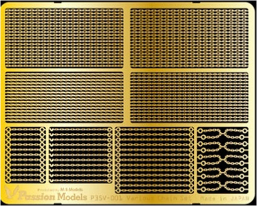 Passion Models 1/35 General Purpose Chain Set Plastic Model Parts P35V-001 NEW_1