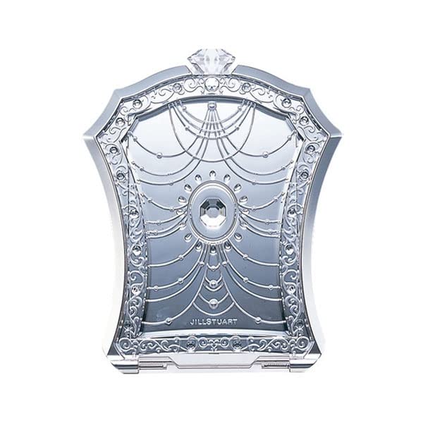JILL STUART compact mirror 11.1Lx9.6Wcm Standing Type with drawstring bag NEW_1