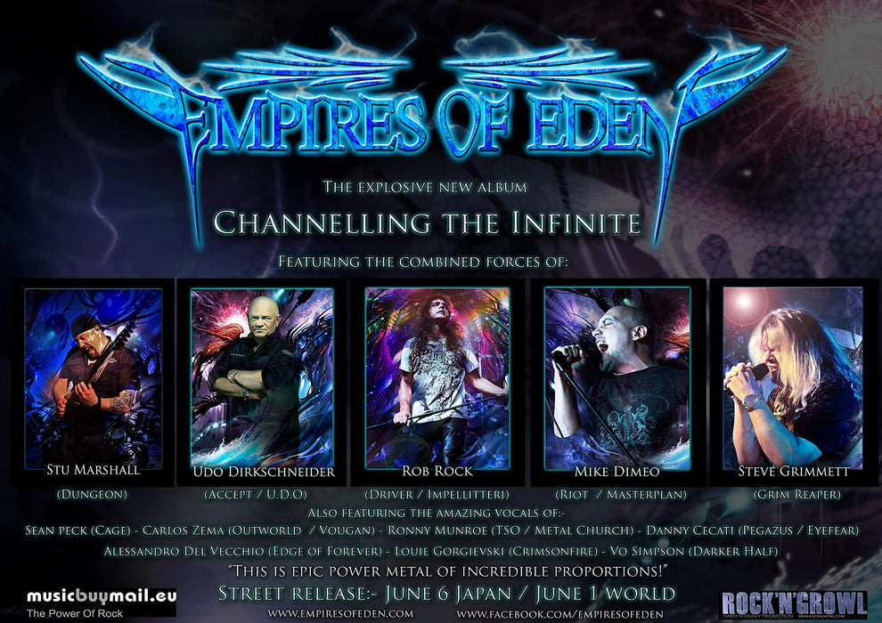 [CD] Channeling The Infinite 2 Bonus Track JEWEL CASE EMPIRES OF EDEN RBNCD-1100_2