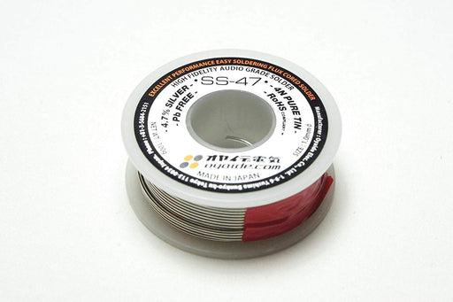 OYAIDE SS-47 4.7 percent SILVER SOLDER Ag 4.7 2 METER LENGTHS for Guitar NEW_1