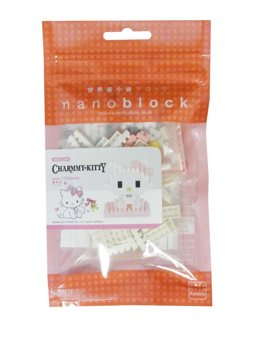 Kawada Nanoblock Charmmy Kitty Over 100 pieces ‎14326 Plastic Small Size Block_2