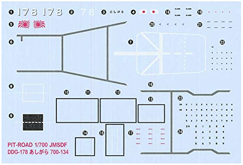 Pit-Road Skywave J-54 JMSDF Aegis Defence Ship DDG-178 Ashigara 1/700 scale kit_6