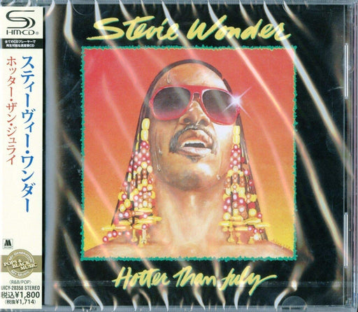 [SHM-CD] Hotter Than July Japan OBI Nomal Edition Stevie Wonder UICY-20358 NEW_1