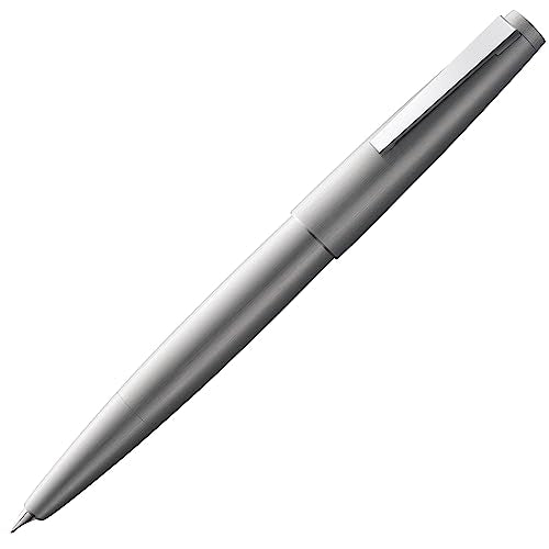 Lamy stationery fountain pen L02-EF Stainless Body 14K nib Extra Fine 1224125_1
