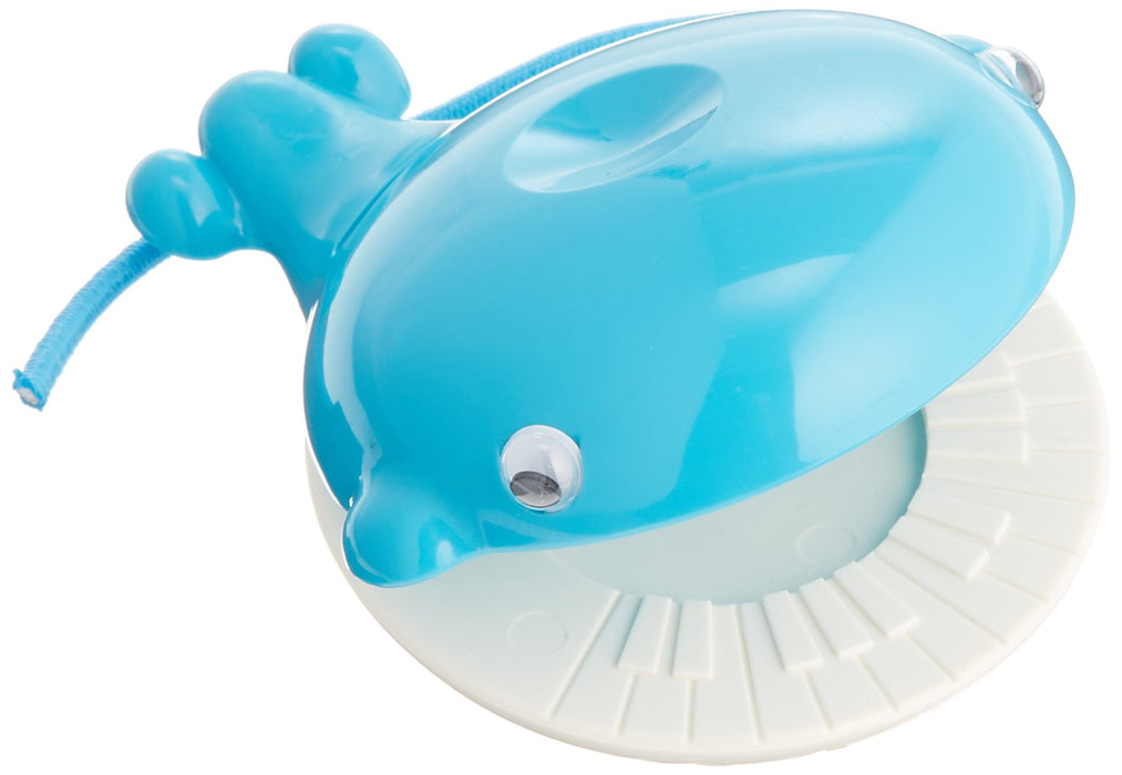 Whole tone Bambina castanets whale Blue BCN-WHBL ZENON ABS Resin Compact Size_1