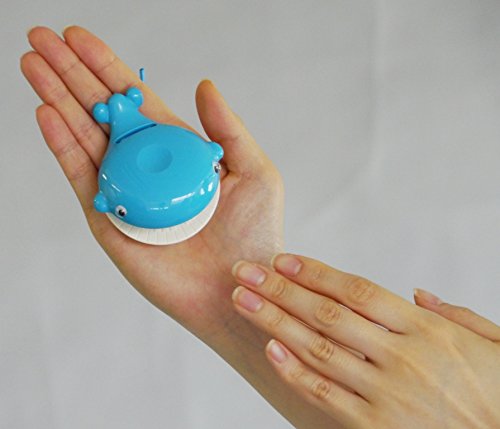Whole tone Bambina castanets whale Blue BCN-WHBL ZENON ABS Resin Compact Size_2