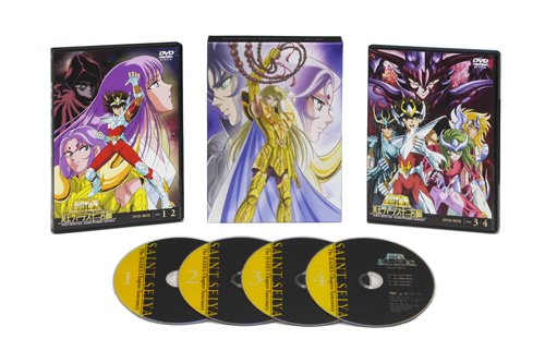 SAINT SEIYA THE HADES CHAPTER SANCTUARY DVD-BOX Standard Edition BCBA-4452 NEW_1