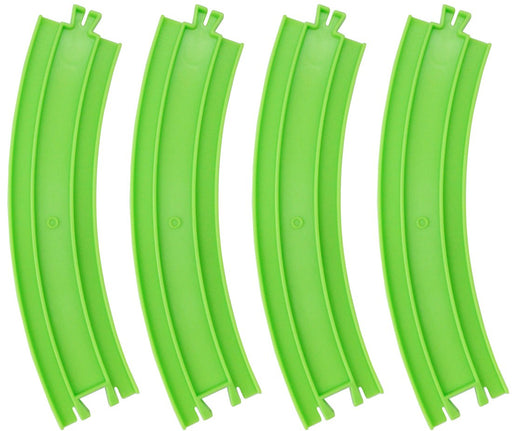 Takara Tomy Plarail Eco Curve Rail Green Made from Recycled PP 50 percent NEW_1