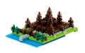 Kawada nanoblock Angkor Wat ‎58514364 Plastic Small Piece Block Toy 370 pieces_1