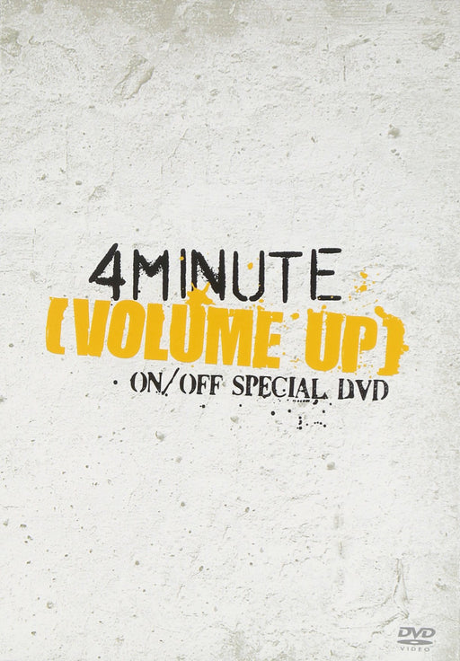 VOLUME UP ON/OFF SPECIAL DVD Standard Edition 4Minute MNPS-81 K-Pop Documentary_1