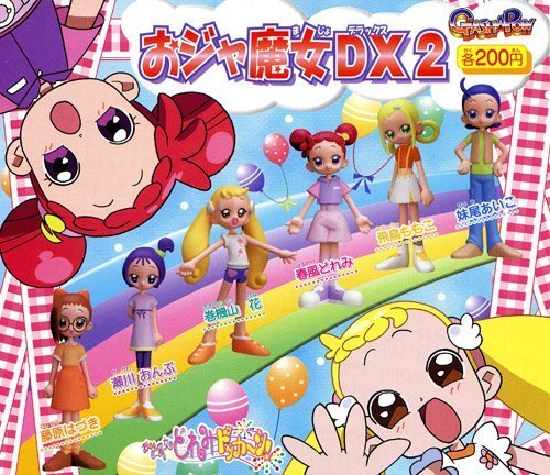 Bandai Gashapon Full Color Ojamajo Doremi Dokkan! Ojamajo DX2 Set of 6 Figure_1