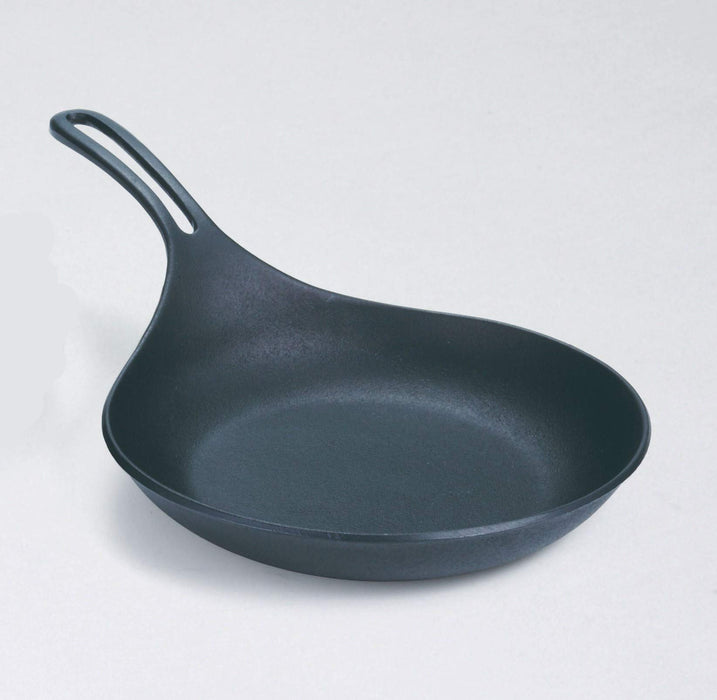 IWACHU Japanese Omelette Pan Cast Iron 24601 IH Compatible Nanbu Tekki 24cm NEW_4