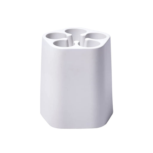 ideaco Umbrella Stand HAKU Up to 5 Umbrellas OKRA White ‎43797 Polystone NEW_1