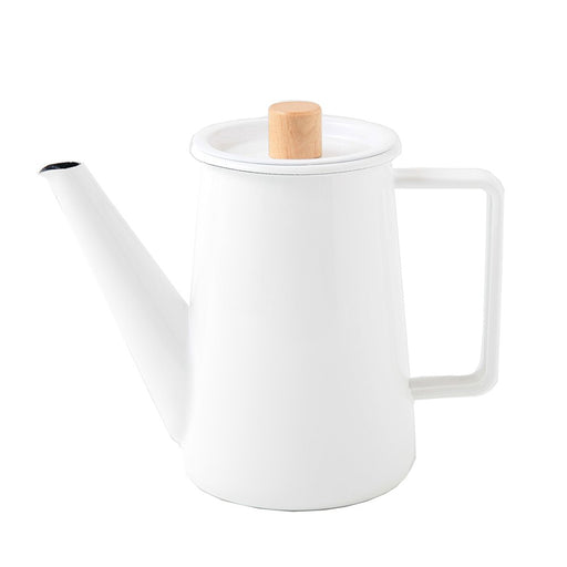 Kaico KOIZUMI MAKOTO Design HORO Enamel Ware Coffee Drip Stylish Pot 1.1L K-007_1