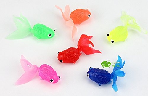 Ichiya Set of 100 pieces mini goldfish scooping soft figure 40mm ‎OISNS81030 NEW_4