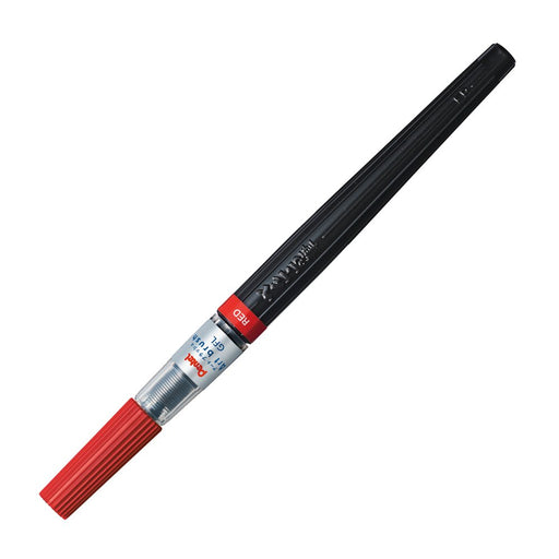 Pentel Fude Pen ART BRUSH Red 13x175mm XGFL-102 for calligraphy soft line NEW_1