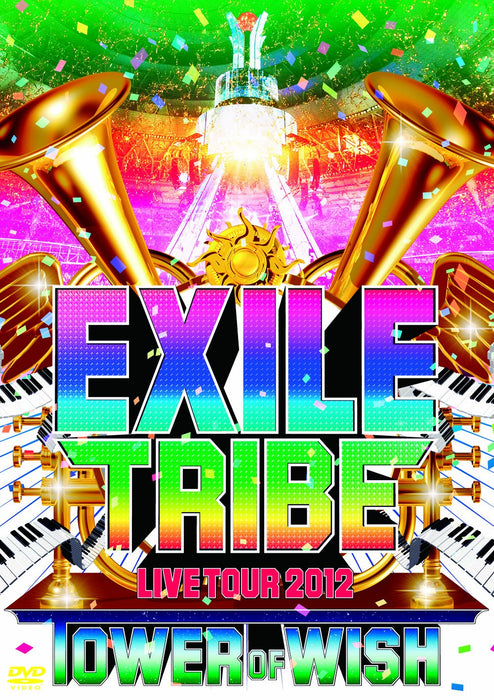 EXILE TRIBE LIVE TOUR 2012 TOWER OF WISH [3DVD] Standard Edition RZBD-59224 NEW_1