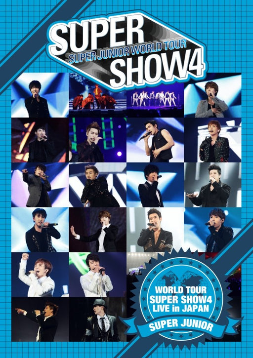[DVD] SUPER JUNIOR WORLD TOUR SUPER SHOW4 LIVE in JAPAN Standard Ed. AVBK-79111_1