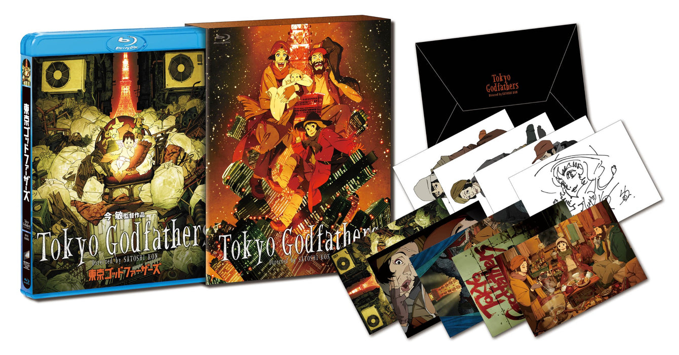 Tokyo Godfathers [Blu-ray Disc+DVD] Standard Edition BJS-35659 Animation Movie_2