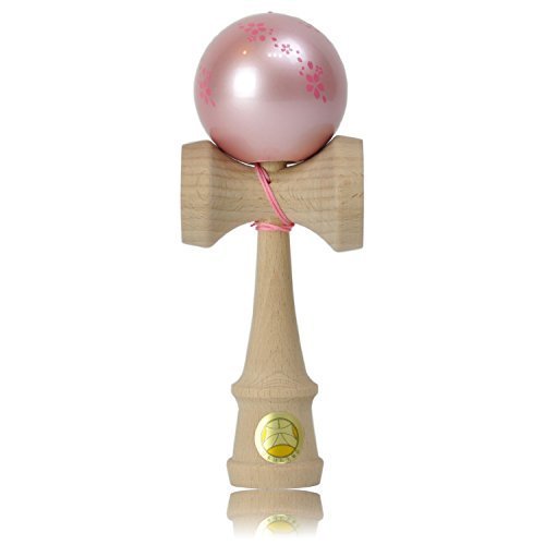 JKA Official Kendama Toy OOZORA Sakura Pearl Pink Wa Series Made in Japan NEW_1
