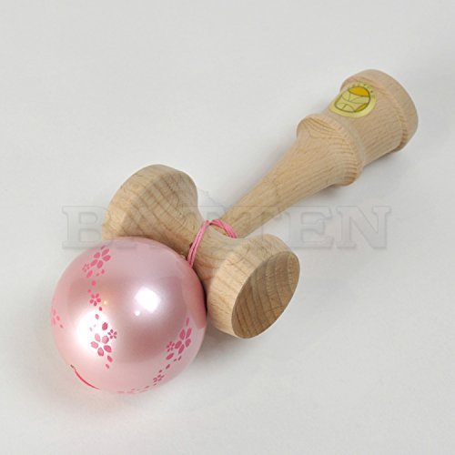 JKA Official Kendama Toy OOZORA Sakura Pearl Pink Wa Series Made in Japan NEW_3