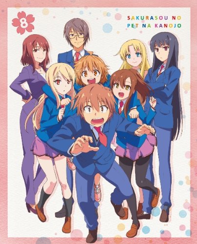 The Pet Girl of Sakurasou Vol.8 [Blu-ray Disc] Standard Edition ZMXZ-8278 NEW_2