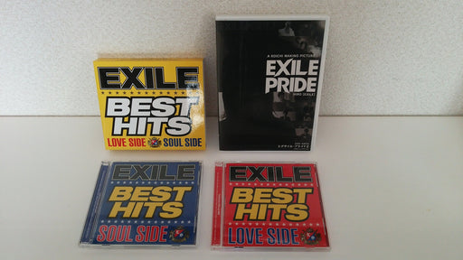EXILE BEST HITS LOVE SIDE/SOUL SIDE 2CD+3DVD First Press Edition RZCD-59275 NEW_1