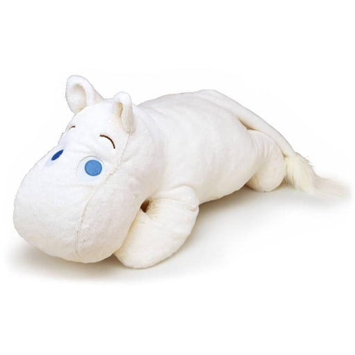 Moomin Relaxation Hug Pillow Plush Doll 52cm OFF White L55xD30cm SEKIGUCHI NEW_1