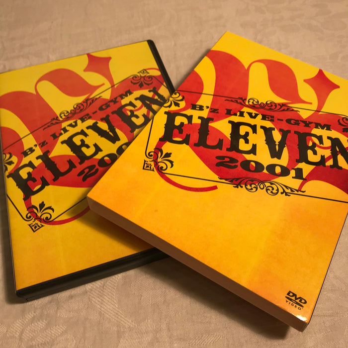 B'z LIVE-GYM 2001 ELEVEN [DVD] Standard Edition BMBV-5019 J-Rock Japan Tour NEW_1