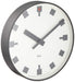 Lemnos Hibiya Tokyo Wall Clock White 256x46mm Made in Japan Aluminum WR12-03 NEW_3