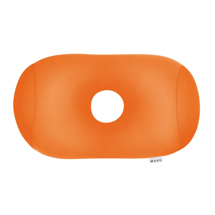 MOGU Beads Cushion Hole Pillow OR Orange W35xD28xH14cm Polyurethane Nylon NEW_1