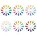 Nihonsikikenjigyo PCCS Color Tone Circle Set of 12 pieces diameter 115mm NEW_3